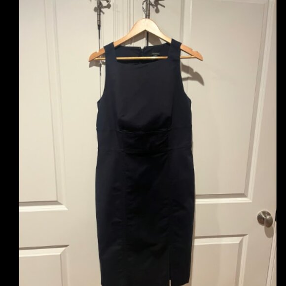 Ann Taylor - Midi Sheath Dress (Navy) - Picture 1 of 6